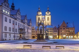 Markt mit Sankt Marien Wittenberg 2017